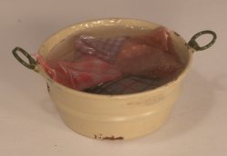Wash Tub Round by Country Contrast