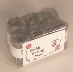 Package of Wool Skeins Grey by Sheperds