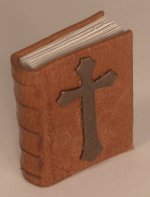 BibliaSacra Gutenberg Bible Leather Book 1455 by Elle de Lacy