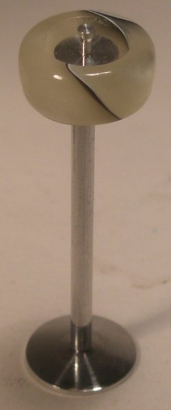 Deco Standing Ashtray White by Truly Scrumptious