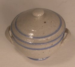 Tureen Blue Stripe #138 by Elisabeth Causeret