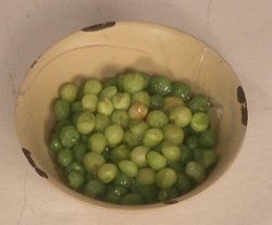 Peas in Bowl by Country Contrast