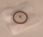 Embroidered Hoop #8 by Ruth