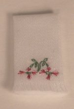 Embroidered Guest Towel #9 by Ruth