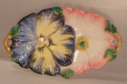 Pansy Tray by Veronique Cornish