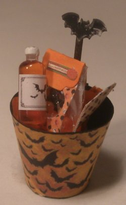 Filled Halloween Bucket #3 by Andrea Thieck