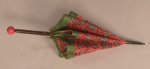 Parasol Red/Green by Marie-France Beglan