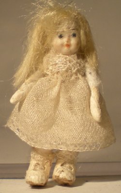 Doll in Antique Dress by Dave Pennant