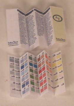 Paint Color Chart by Andrea Thieck