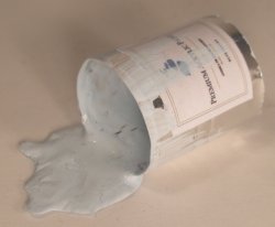 Spilled Paint #9 by Andrea Thieck