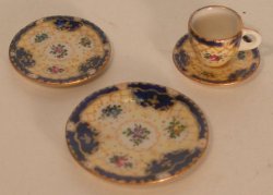 Victorian Net Four Piece Place Setting by Christopher Whitford