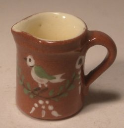 Song Bird Pitcher #R5 by Elisabeth Causeret