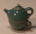 Tea For One #85 Green by Elisabeth Causeret