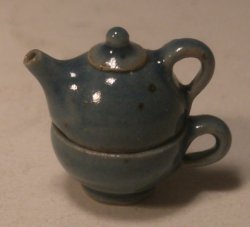 Tea For One #85 Blue by Elisabeth Causeret