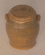 Covered Crock #89 Brown by Elisabeth Causeret #A