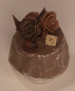 Chocolate Round RSVP Cake by The English Kitchen