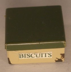 Enamel Biscuit Tin Square by Country Contrast