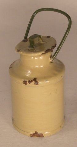 Enamel Milk Churn by Country Contrast