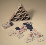 Playing Cards w/Pyrmid by Truly Scrumptious