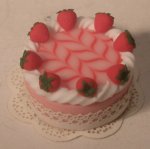 Strawberry Glazed Cake #CV