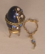 Necklace in Faberge Egg #1 by Lourdes-Cruces