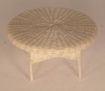 Wicker Coffee Table Cream by Barb Richmond