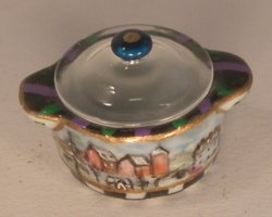 Village Check Casserole by Christopher Whitford