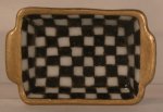 Jester Check Baking Dish by Christopher Whitford