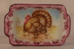 Thanksgiving Turkey Baking Dish by Christopher Whitford