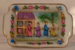 Famille Rose Baking Dish by Christopher Whitford
