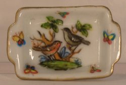 Herend Rothchild Bird Baking Dish by Christopher Whitford