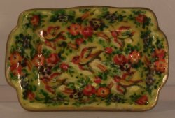 Chintz Bird Baking Dish by Christopher Whitford