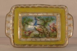 French Peacock Baking Dish by Christopher Whitford