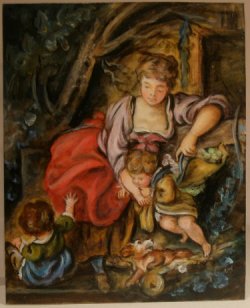 Plaing in the French County Side by Christopher Whitford