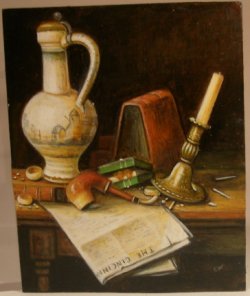 William Harnett's Cincinnati Enquier by Christopher Whitford