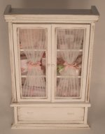 Filled Armoire w/Curtain Pink by Syreeta's