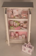 Filled Armoire Pink by Syreeta's