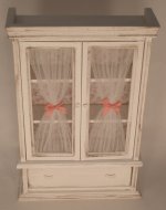 Armoire w/Curtain Pink by Syreeta's