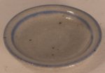 Side/Small Plate Blue Stripe by Elisabeth Causeret #A