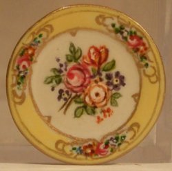 Edwardian Flower Plate by Christopher Whitford