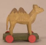 Camel Pull Toy by Erzgebirgische