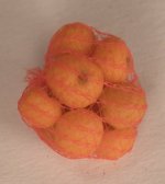 Oranges in Net Bag by Georgia Marfels