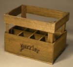 Wine/Water Crate Perrier by Victoria Miniatures