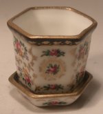 Madam Pompadour Flower Pot Medium by Christopher Whitford