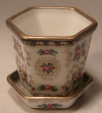 Madam Pompadour Flower Pot Small by Christopher Whitford