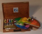 Opened Paint Box by Bernard Lefebvre
