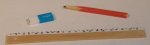 Ruler,Earser,and Pencil by Bernard Lefebvre