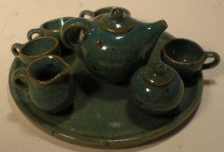 Teaset Green #71 by Elisabeth Causeret