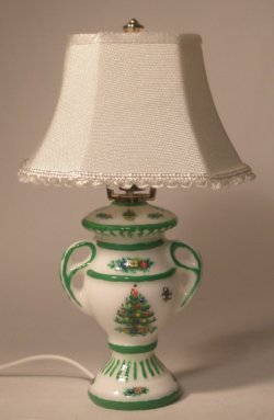 Christmas Tree Table Lamp by Christopher Whitford