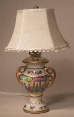Famille Rose Lamp by Christopher Whitford